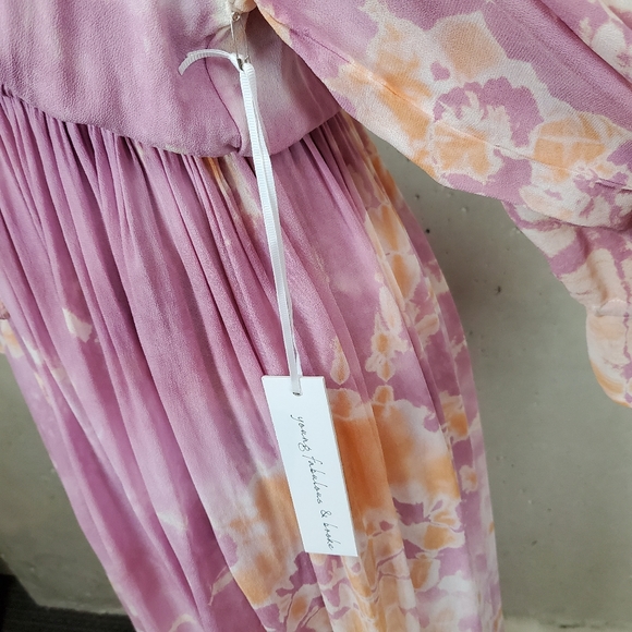 Young fabulous & broke tie dye dress size small - Picture 11 of 13
